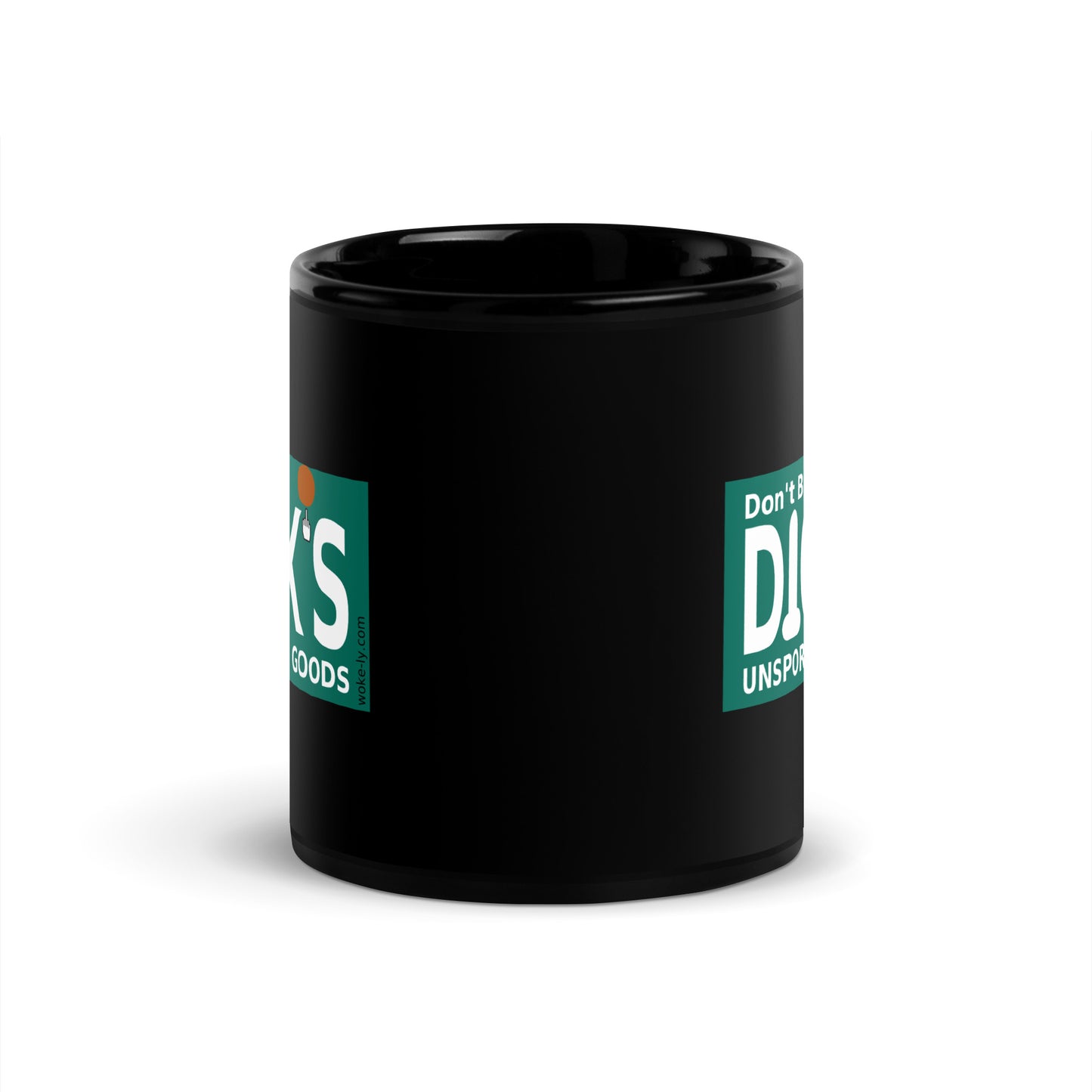 Black Glossy Mug