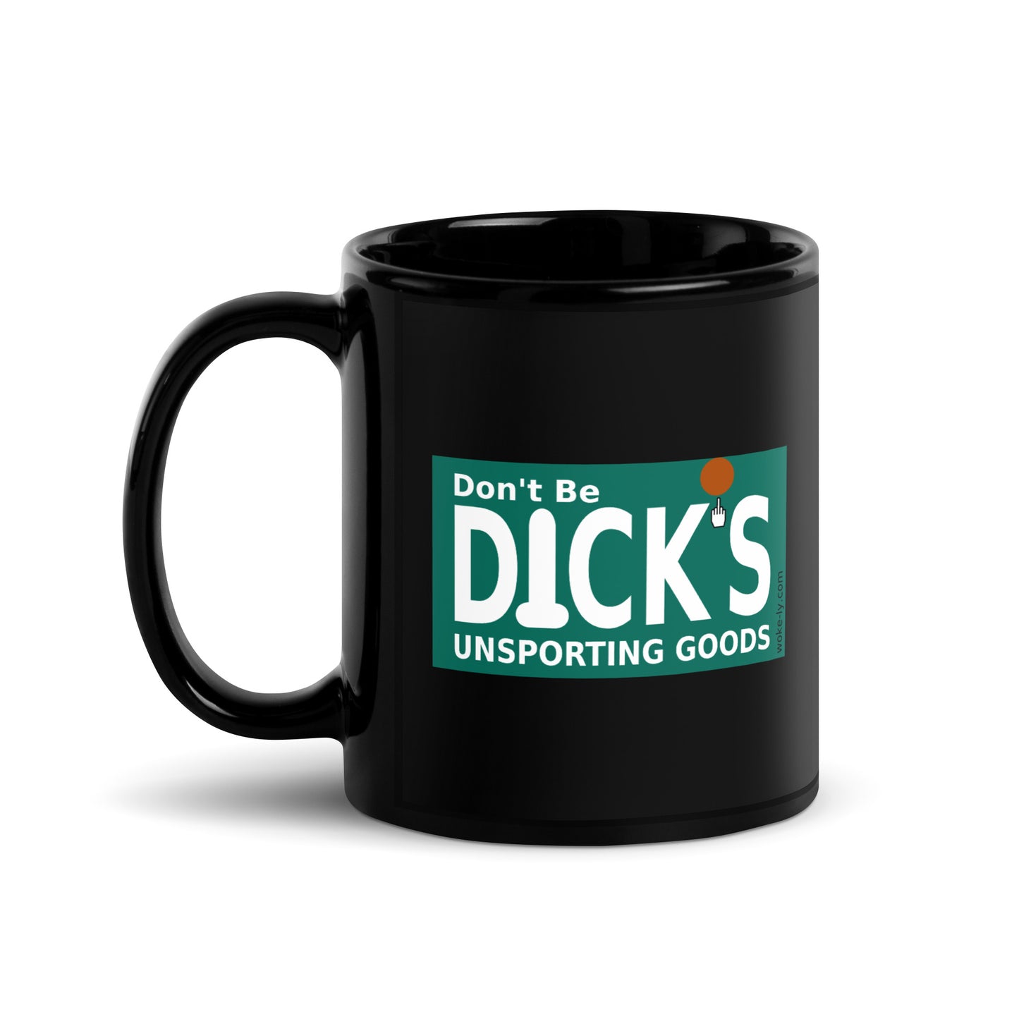Black Glossy Mug