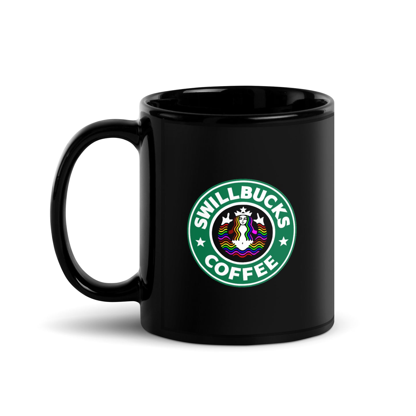 Black Glossy Mug