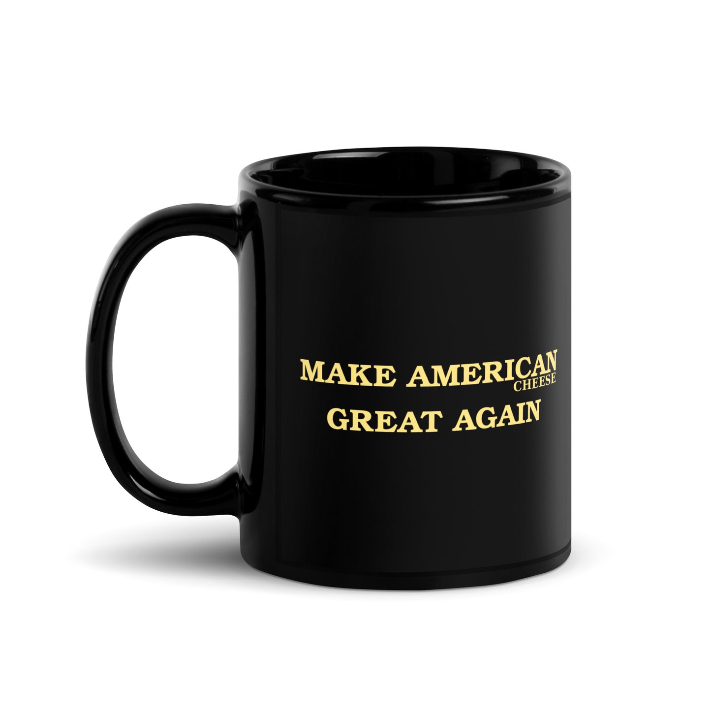 Black Glossy Mug