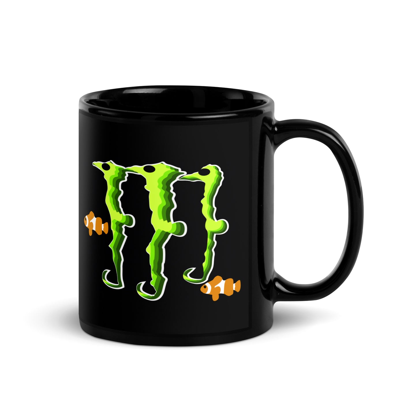 Black Glossy Mug