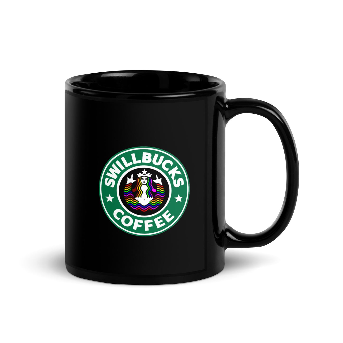 Black Glossy Mug
