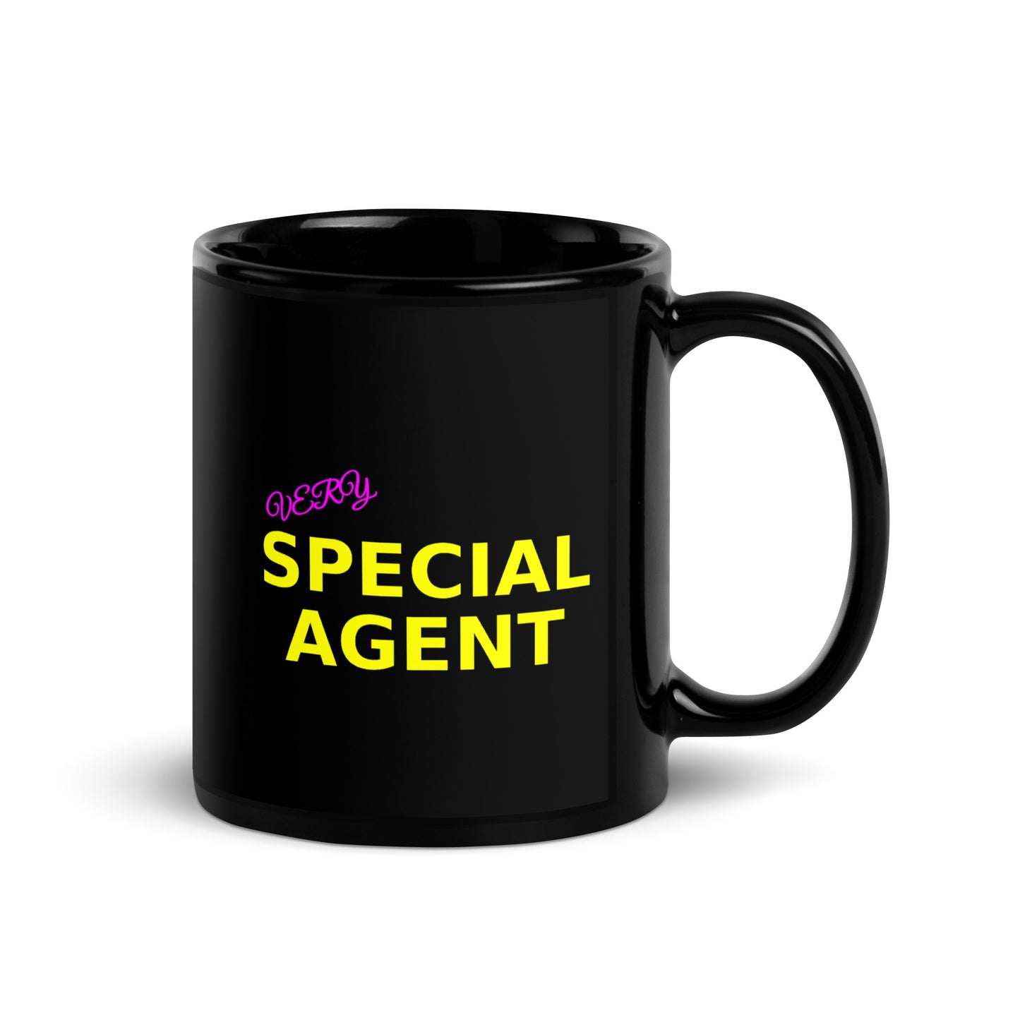 Black Glossy Mug