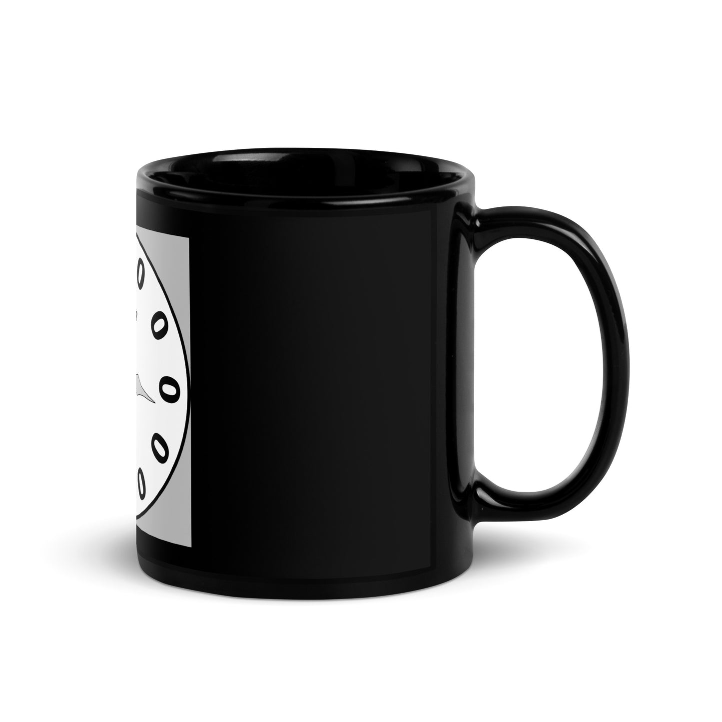 Fuchsgivin Black Glossy Mug