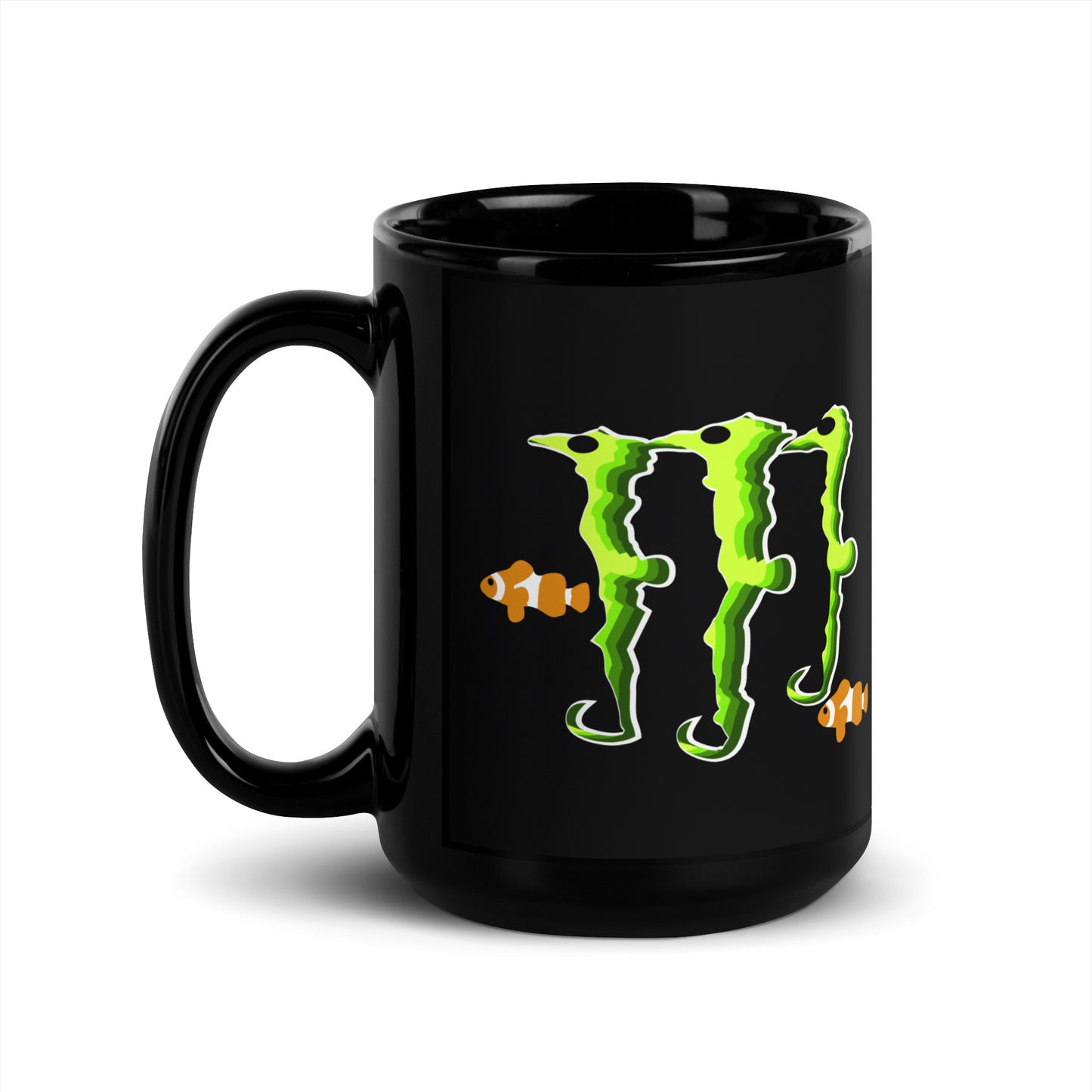Black Glossy Mug