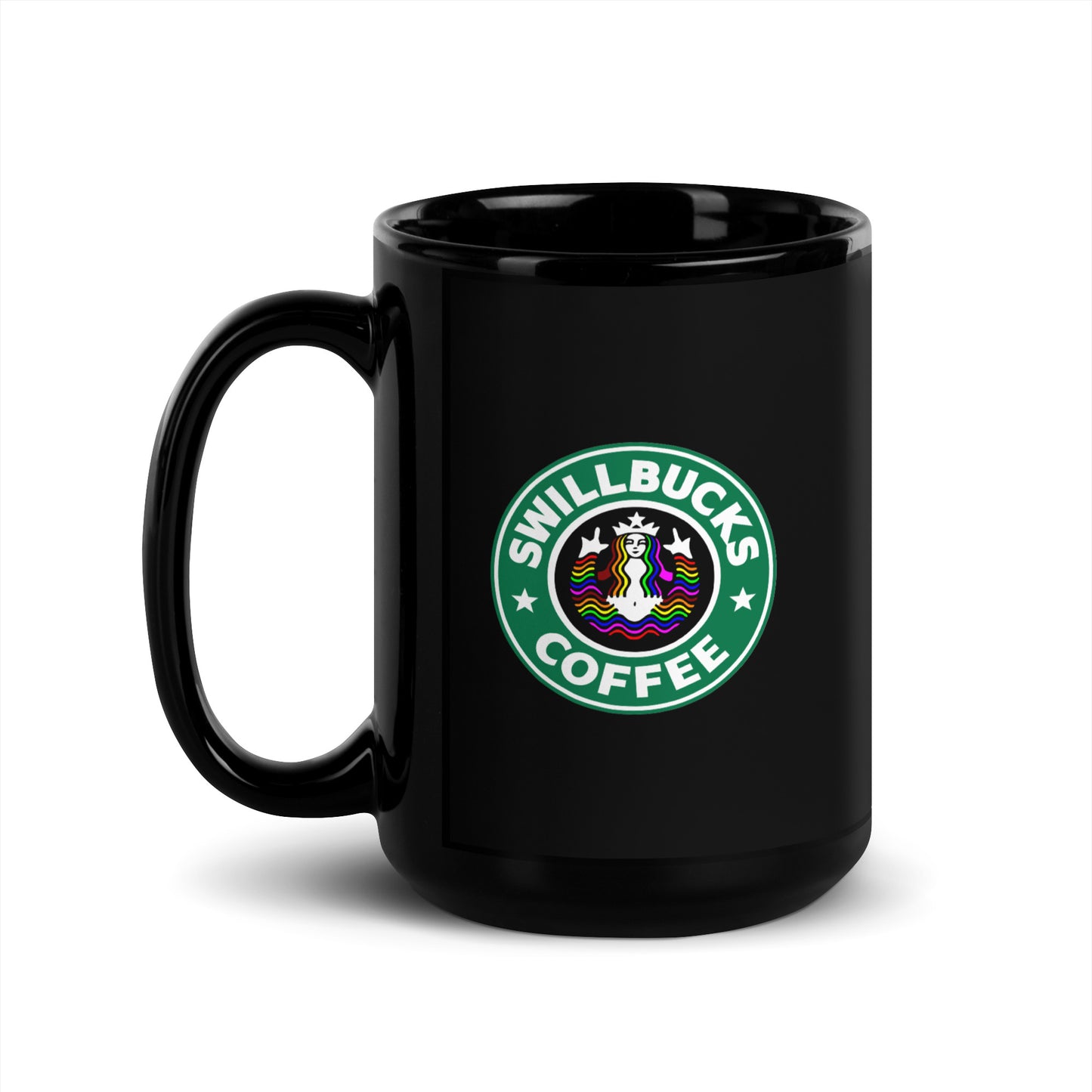 Black Glossy Mug