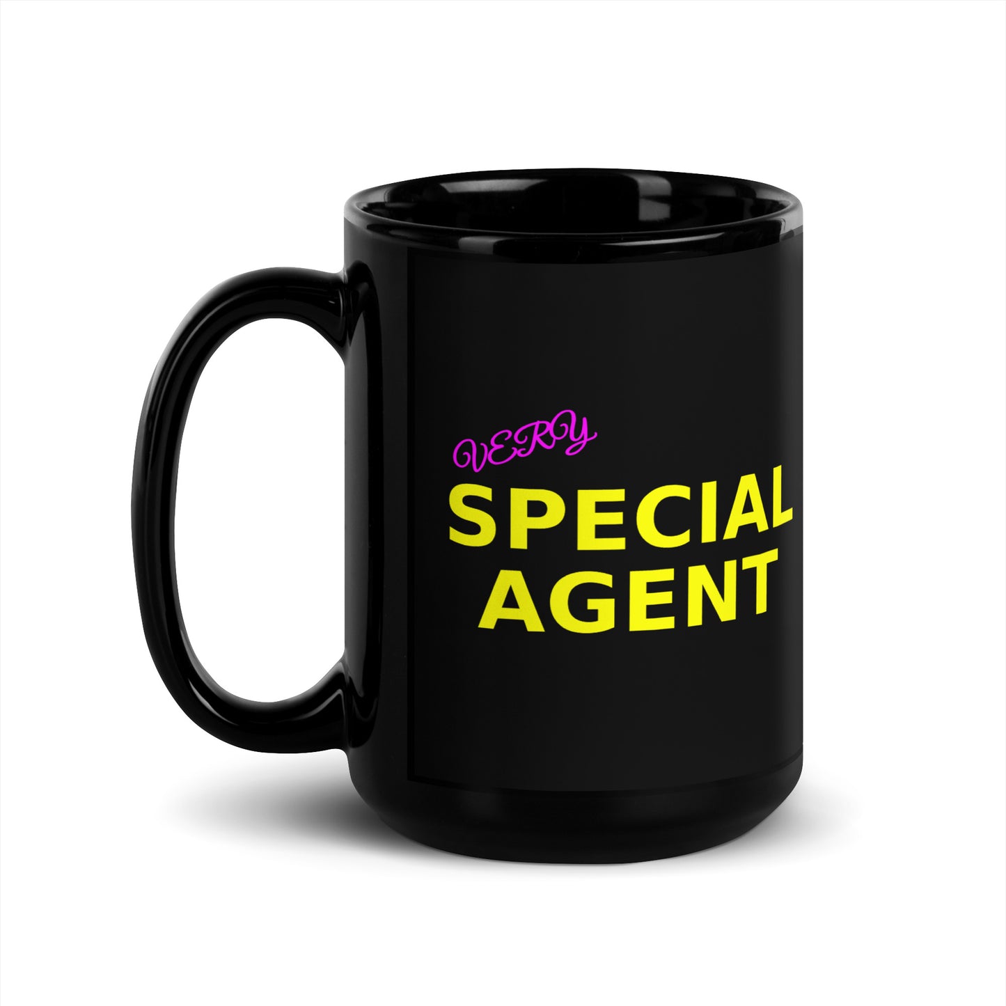 Black Glossy Mug