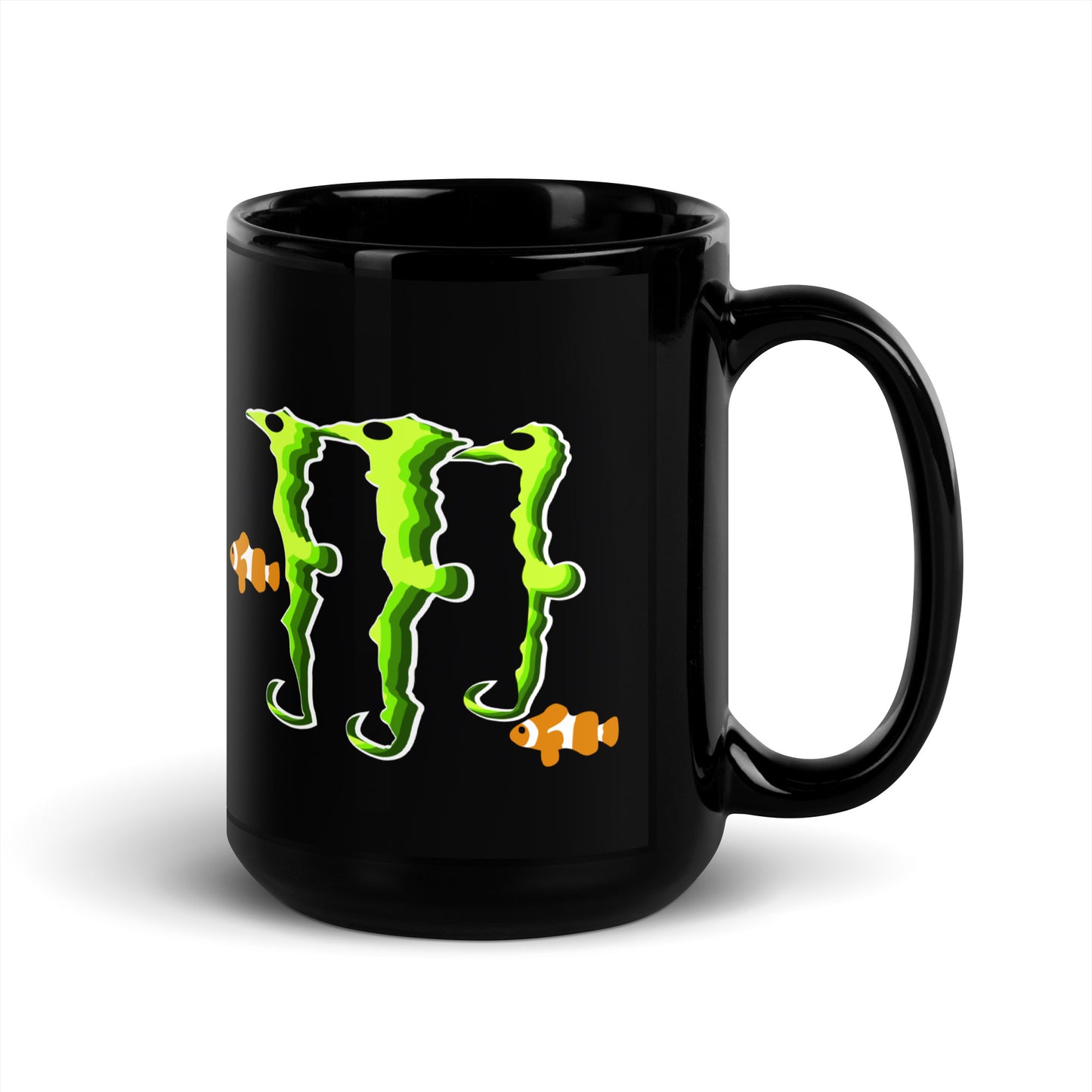 Black Glossy Mug