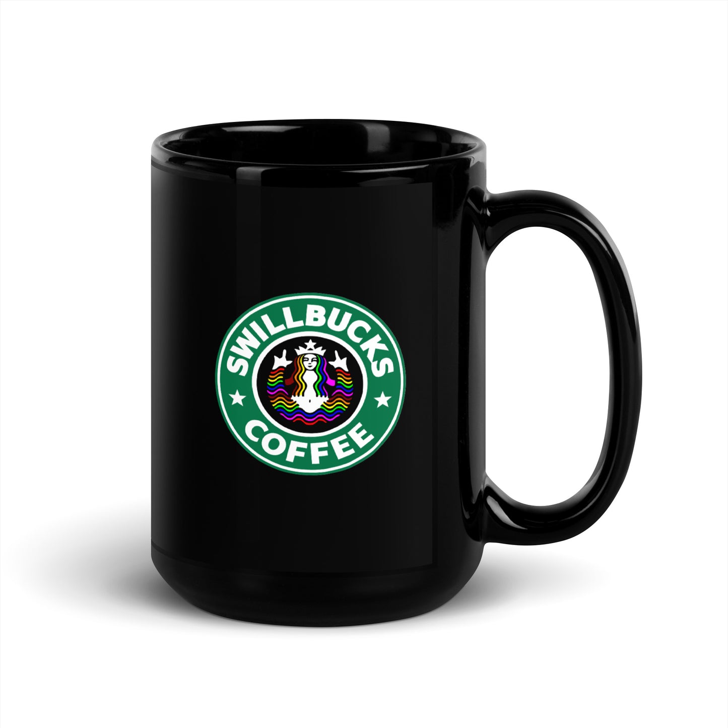 Black Glossy Mug