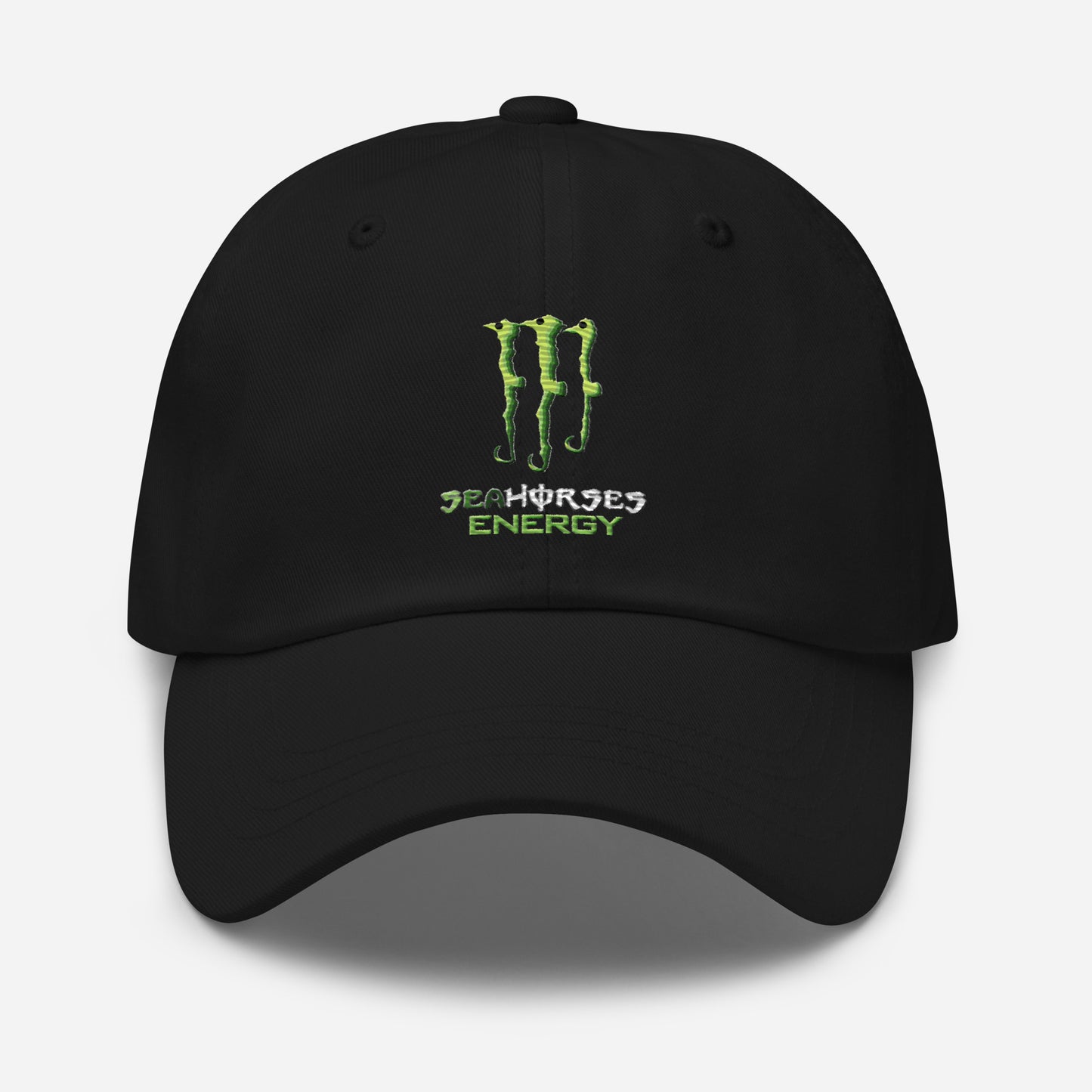 Seahorses and Energy Baseball cap