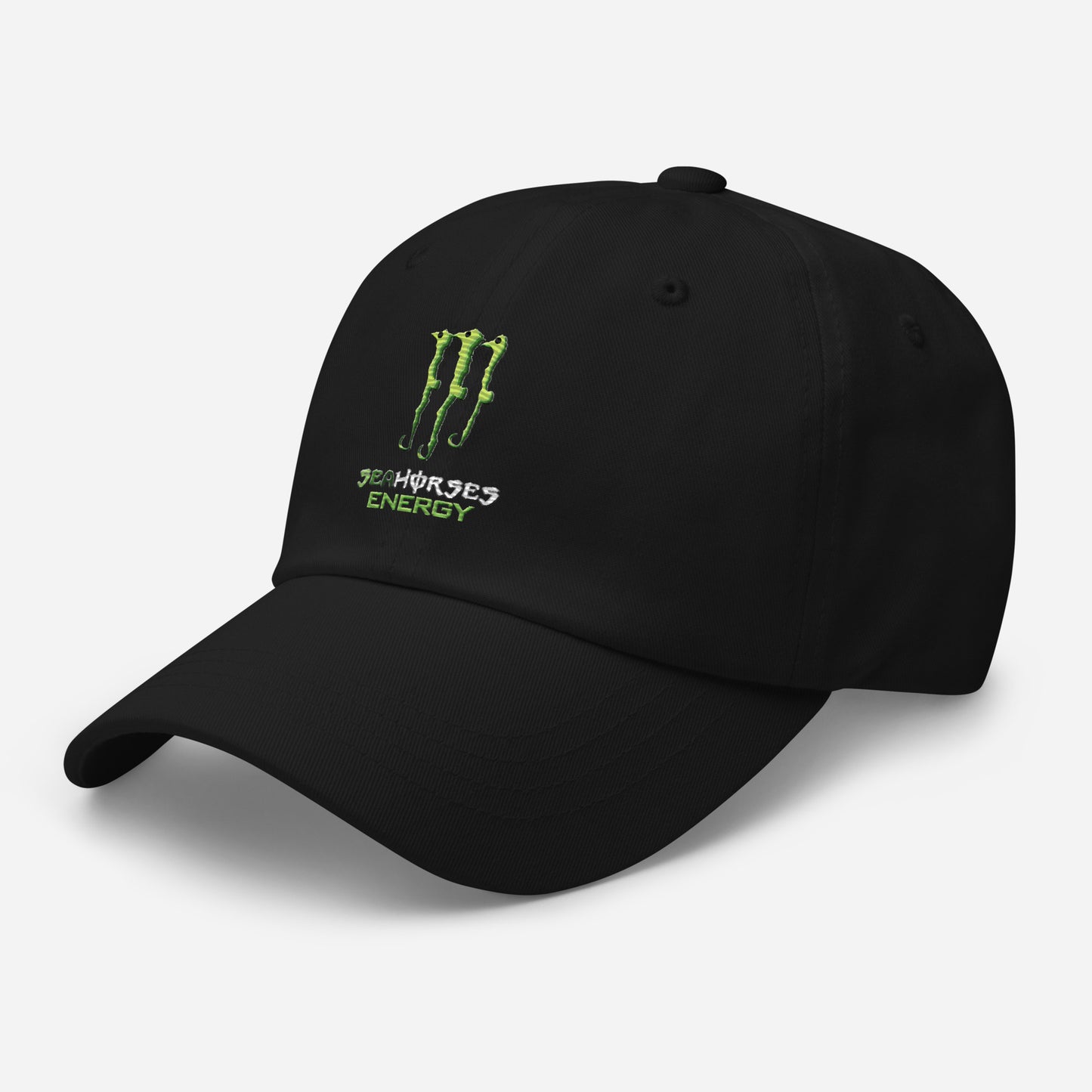Seahorses and Energy Baseball cap