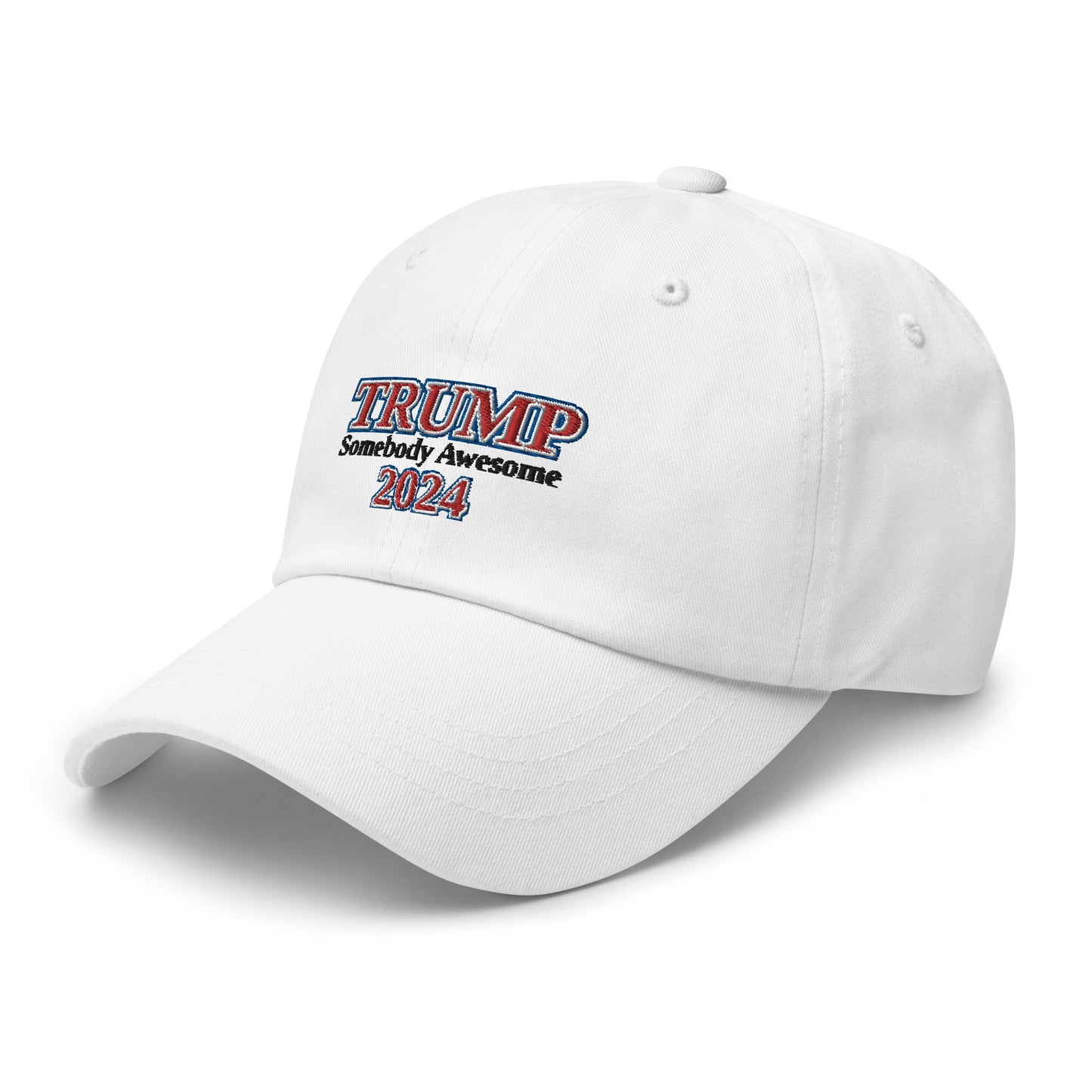 Trump and somebody baseball style hat