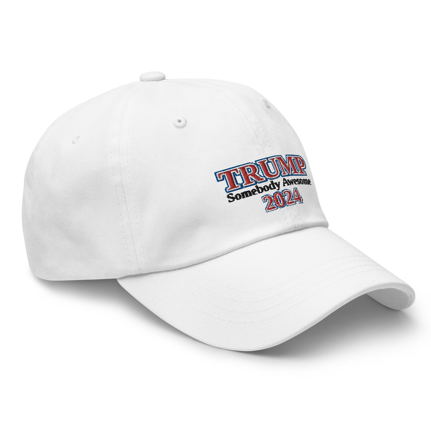 Trump and somebody baseball style hat