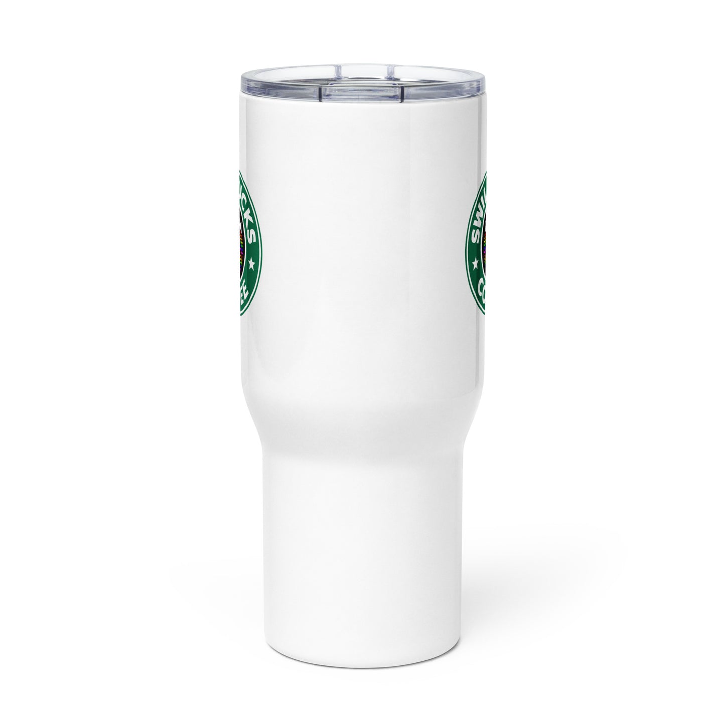 SB Travel mug with a handle