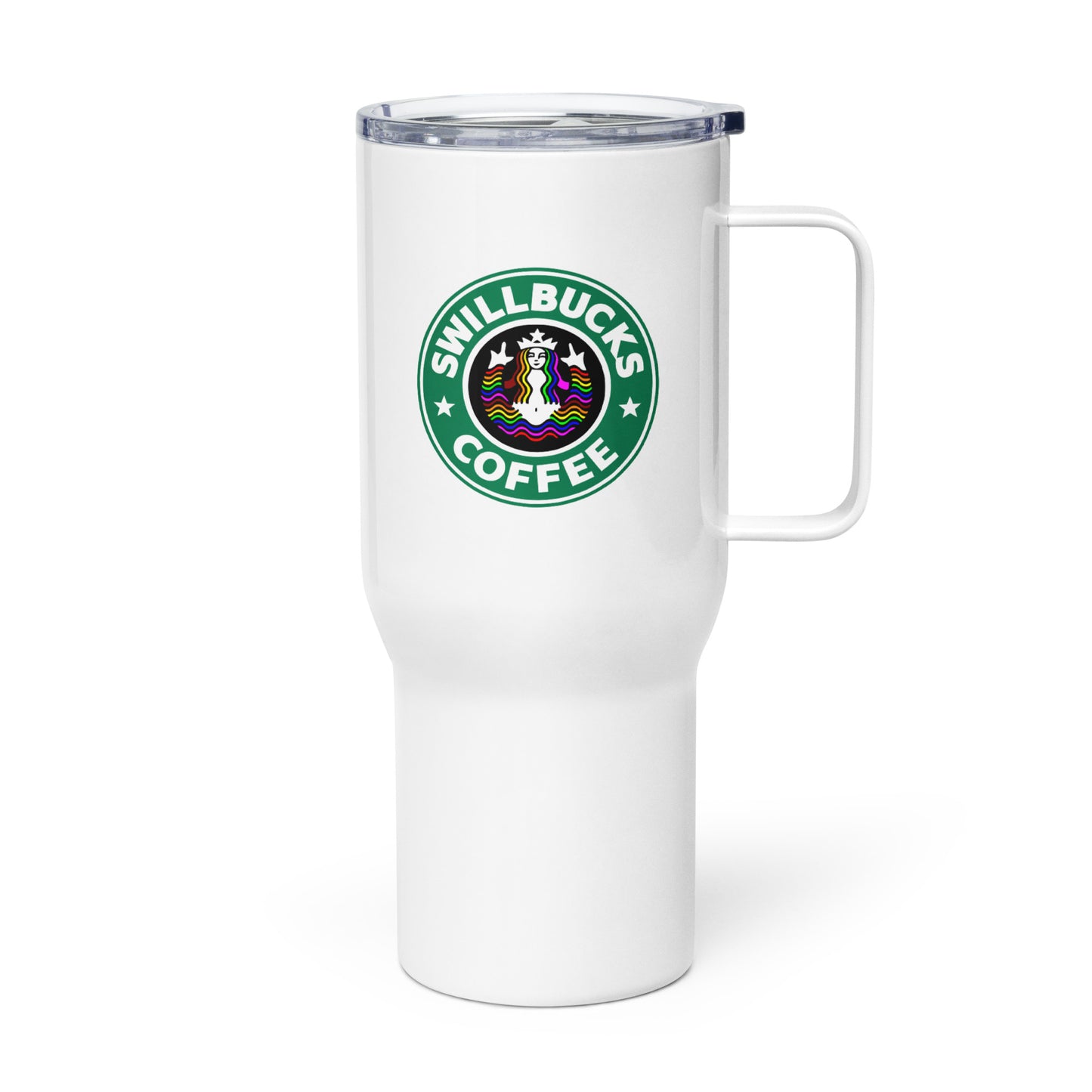 SB Travel mug with a handle