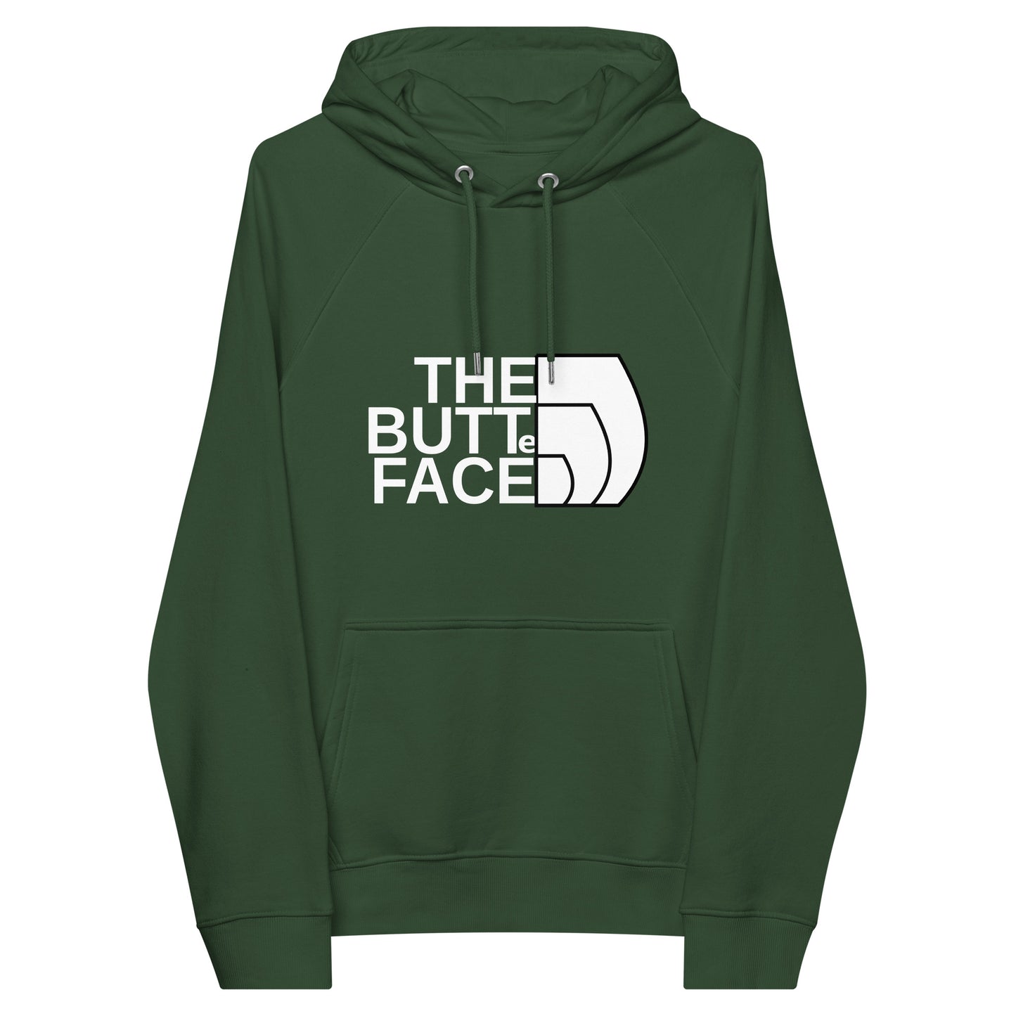THE BUTTe FACE Unisex eco raglan hoodie