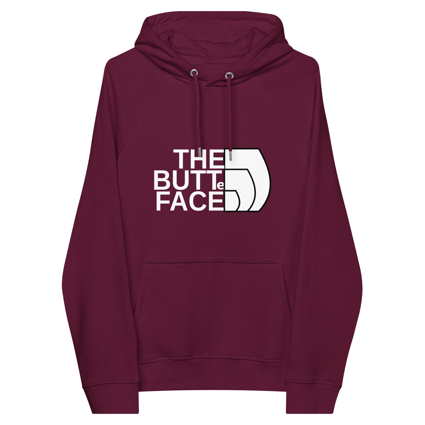 THE BUTTe FACE Unisex eco raglan hoodie