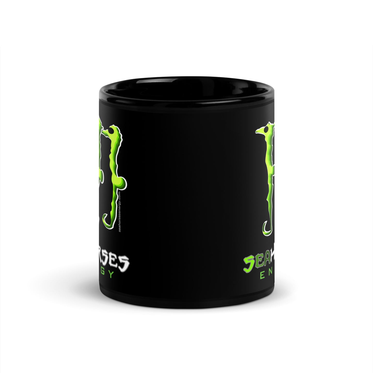 SE Black Glossy Mug