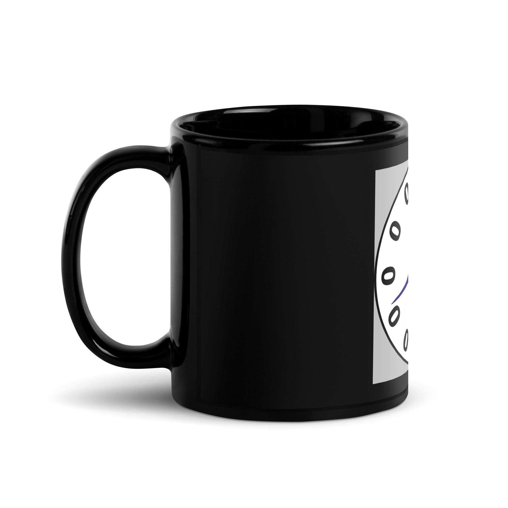 Fuchsgivin Black Glossy Mug – Woke-ly