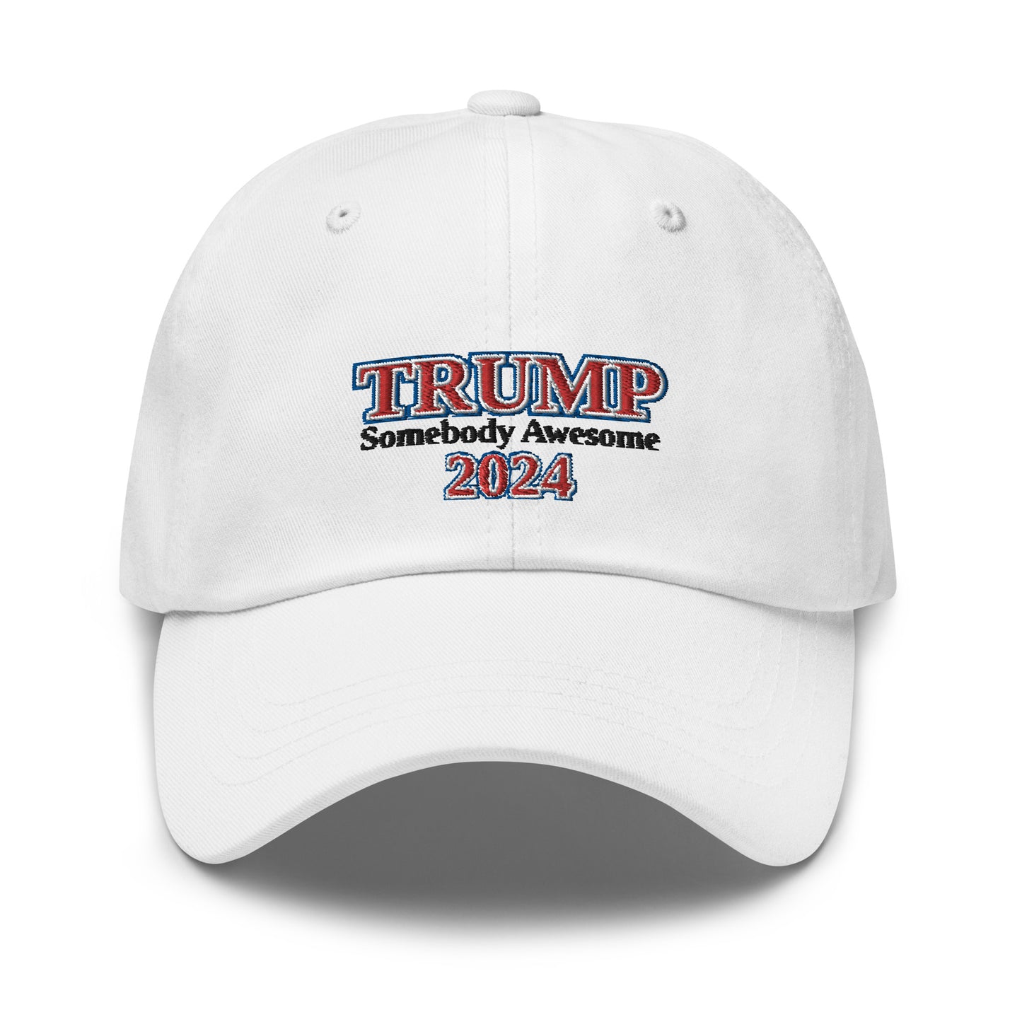 Trump and somebody baseball style hat