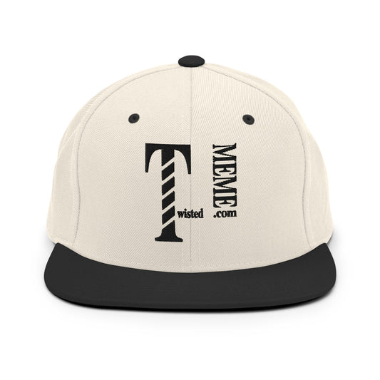 Twisted Meme Snapback Hat