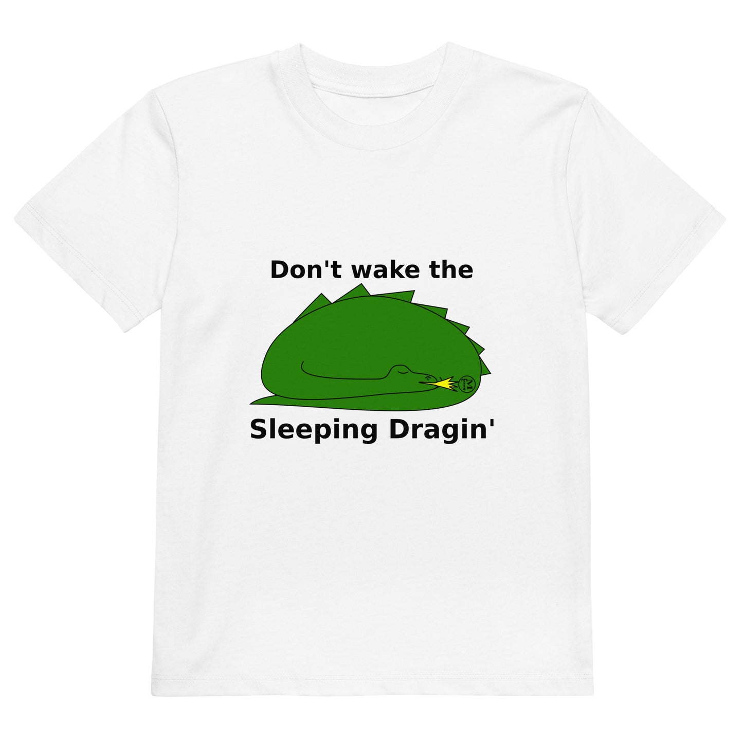 Sleeping dragon Organic cotton kids t-shirt