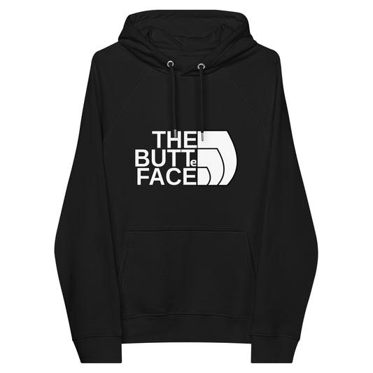THE BUTTe FACE Unisex eco raglan hoodie