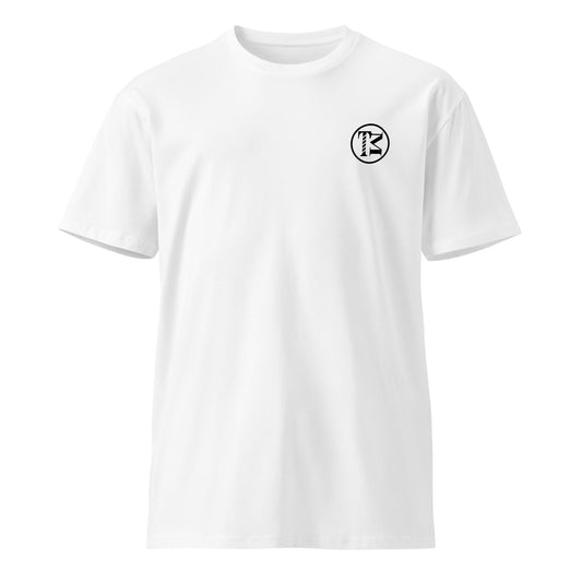 Sing like no one is listening, front and back, Unisex premium t-shirt