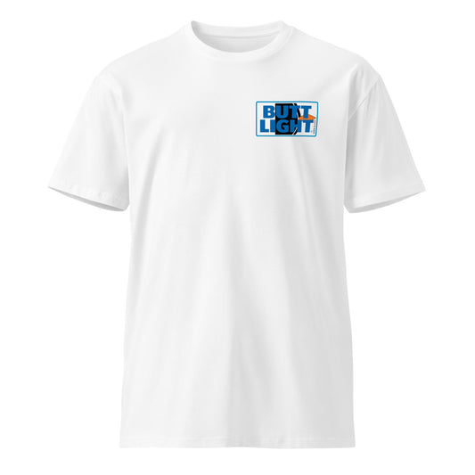 Butt Light/Transheuser Bush Front and Back Unisex premium t-shirt