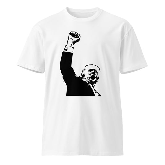 Trump defiant Unisex premium t-shirt
